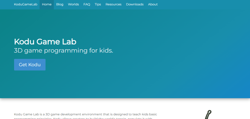 Программированиек для детей - Kodu Game Lab