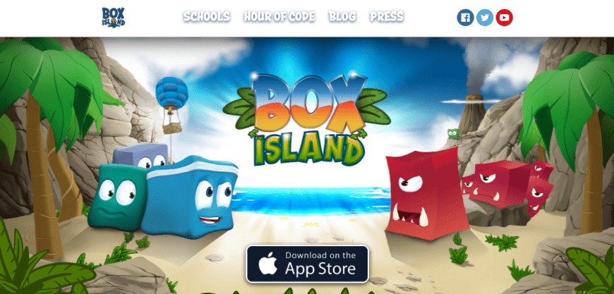 Программированиек для детей - Box Island