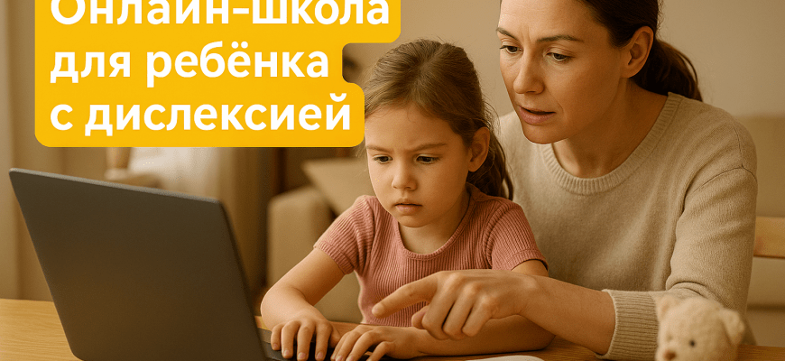 Как выбрать онлайн-школу для ребёнка с дислексией — подробный гид для родителей