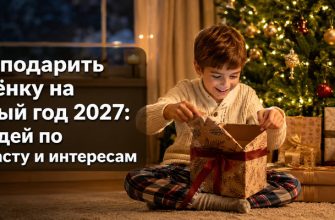 Что подарить ребёнку на Новый год 2027: 70 идей по возрасту и интересам