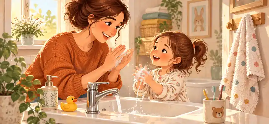 Потешки для умывания и купания