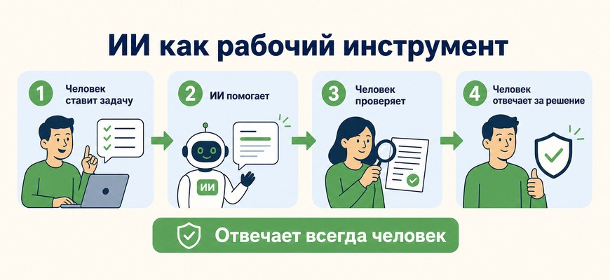 Как специалист использует искусственный интеллект как рабочий инструмент