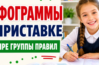 Школьница разбирает четыре группы орфограмм в приставке
