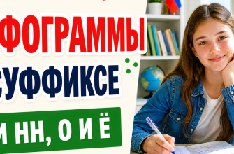 Школьница за столом разбирает орфограммы в суффиксе: н и нн, о и ё